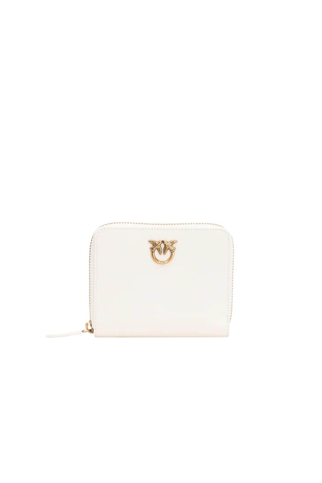 Pinko portafoglio donna QUADRATO ZIP-AROUND IN PELLE taylor zip
