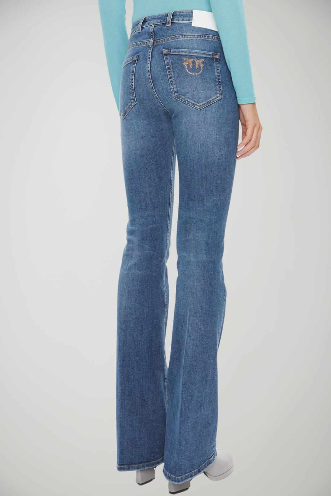 Pinko Women's Jeans FLORA NO BELT FLARE
