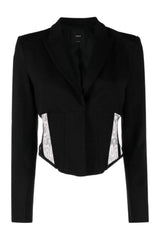 Chaqueta de mujer Pinko GOLDRAKE en punto de tela