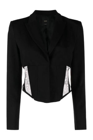 Chaqueta de mujer Pinko GOLDRAKE en punto de tela