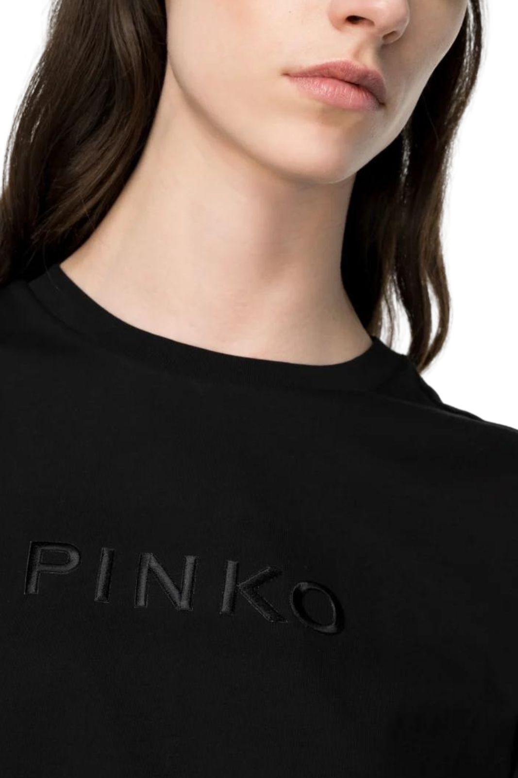 Pinko T Shirt donna con logo ricamato START