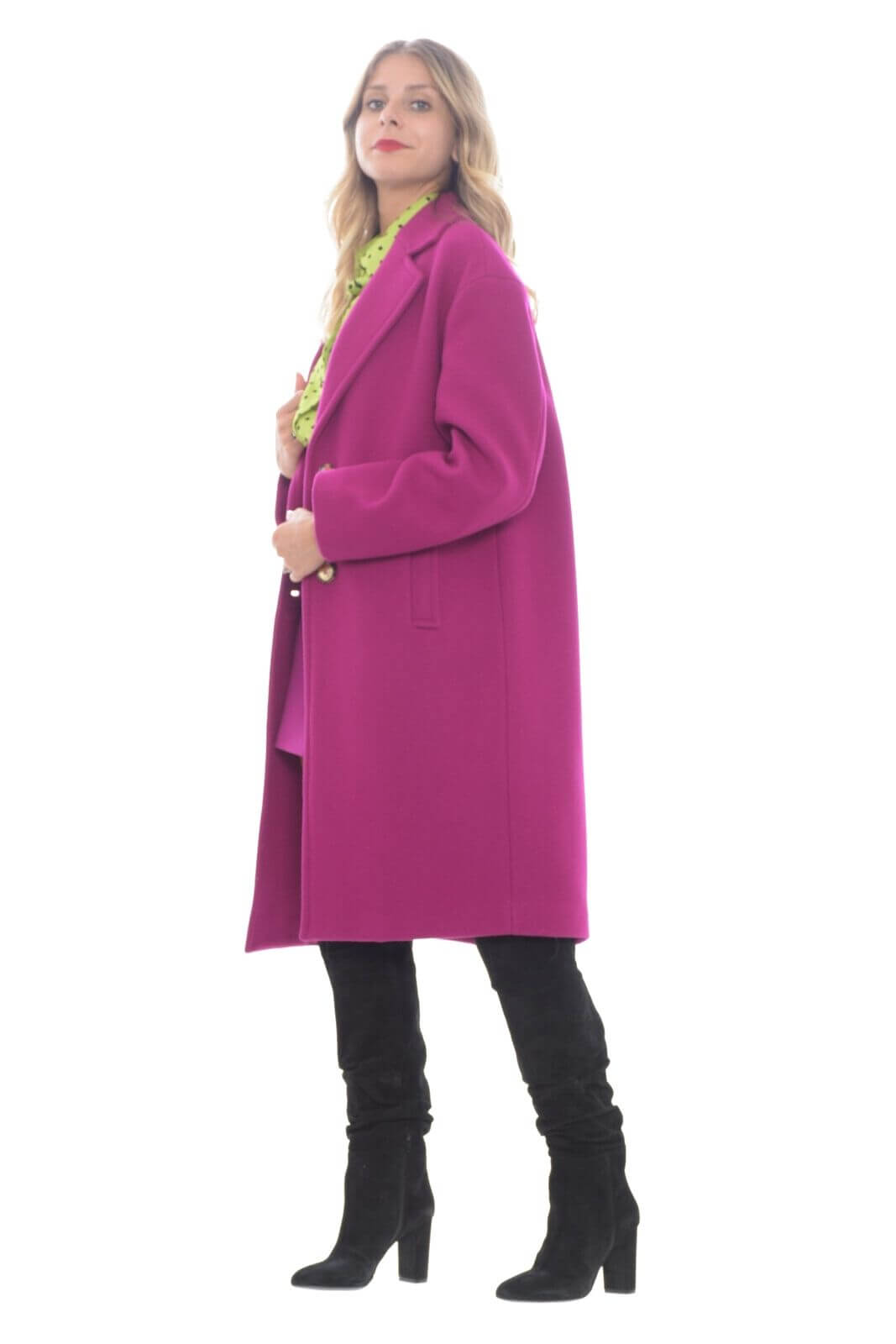 Pinko cappotto donna ENTER in panno