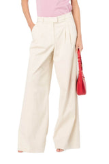 Pinko women's trousers WIDE LEG cavallery stretch ROBOTECH