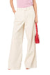 Pinko women's trousers WIDE LEG cavallery stretch ROBOTECH