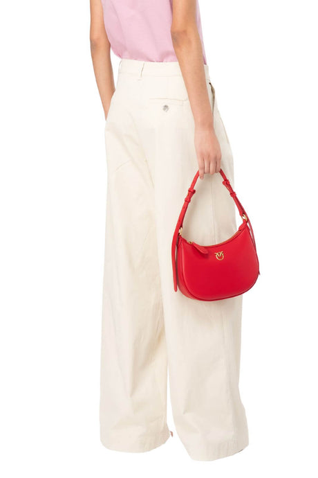 Pinko women's trousers WIDE LEG cavallery stretch ROBOTECH