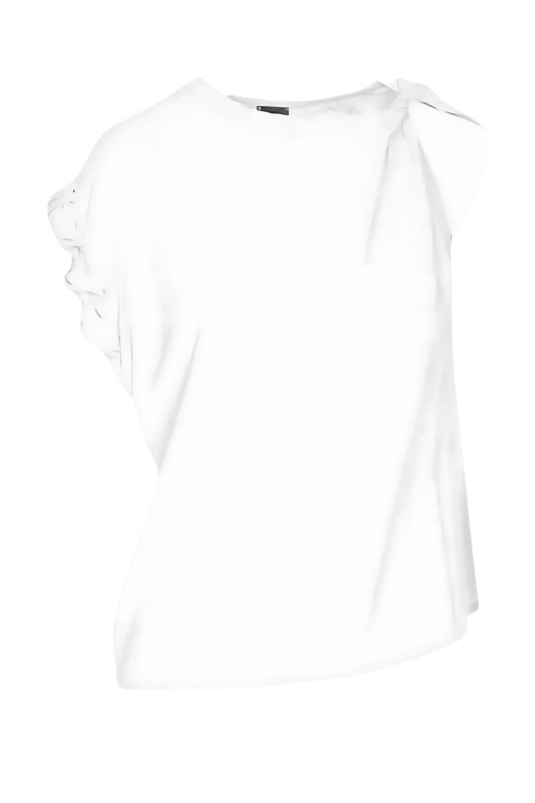 Blusa de mujer Pinko de georgette con rizos TINDARO