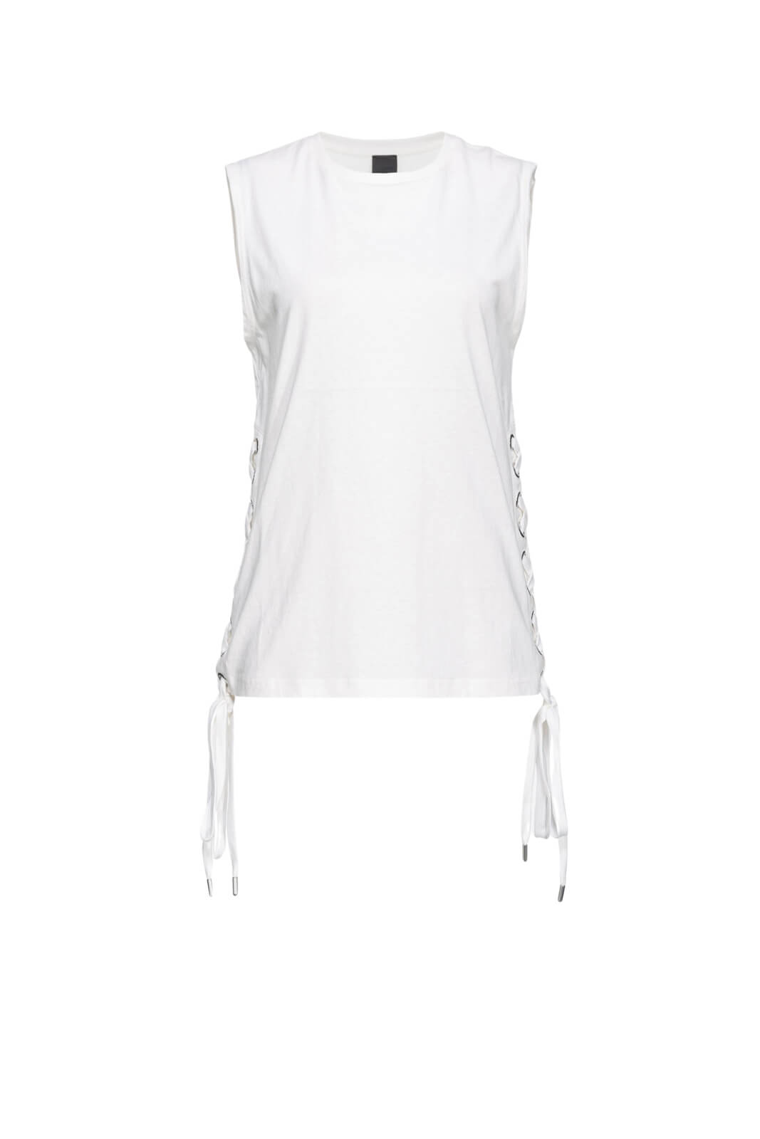 Pinko Women's Sleeveless T Shirt with Crossed Strings TAXI DRIVER