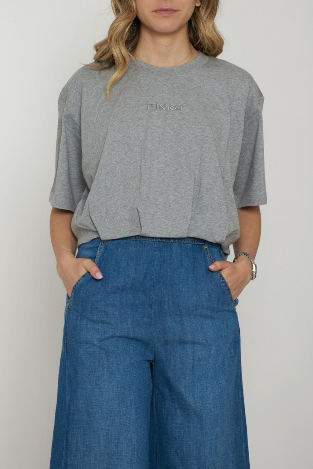 Pinko Women's T-Shirt NOUGAT