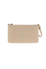 Pinko borsa donna FLAT HORIZONTAL MINI logo rilievo