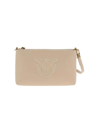 Pinko borsa donna FLAT HORIZONTAL MINI logo rilievo
