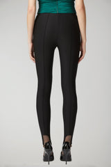 Pinko Plauto women's tight-fitting technical trousers with stirrup