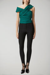 Pinko Plauto women's tight-fitting technical trousers with stirrup