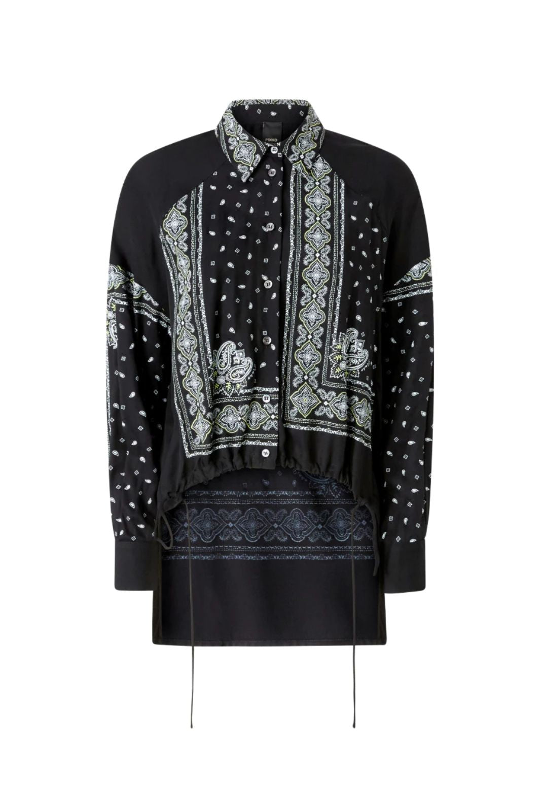 Camisa de mujer Pinko con estampado de bandana