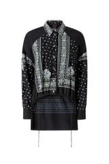 Camisa de mujer Pinko con estampado de bandana