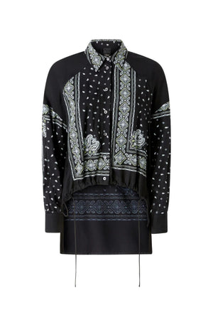 Camisa de mujer Pinko con estampado de bandana