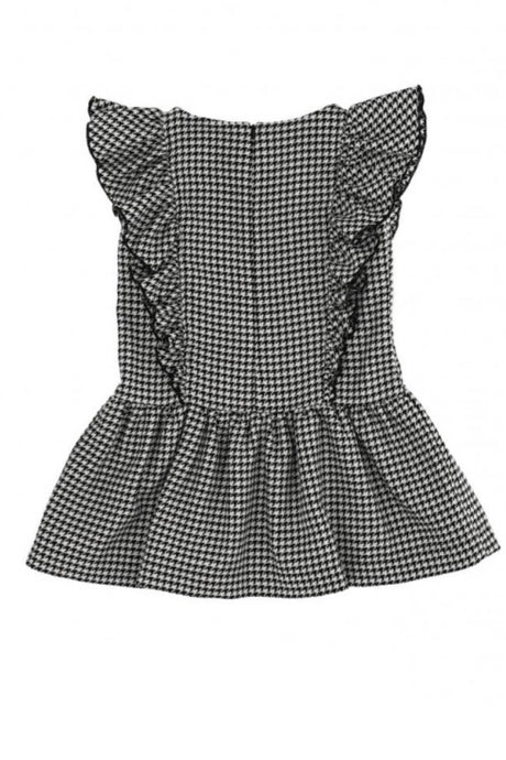 Monnalisa Houndstooth Dress for Girls