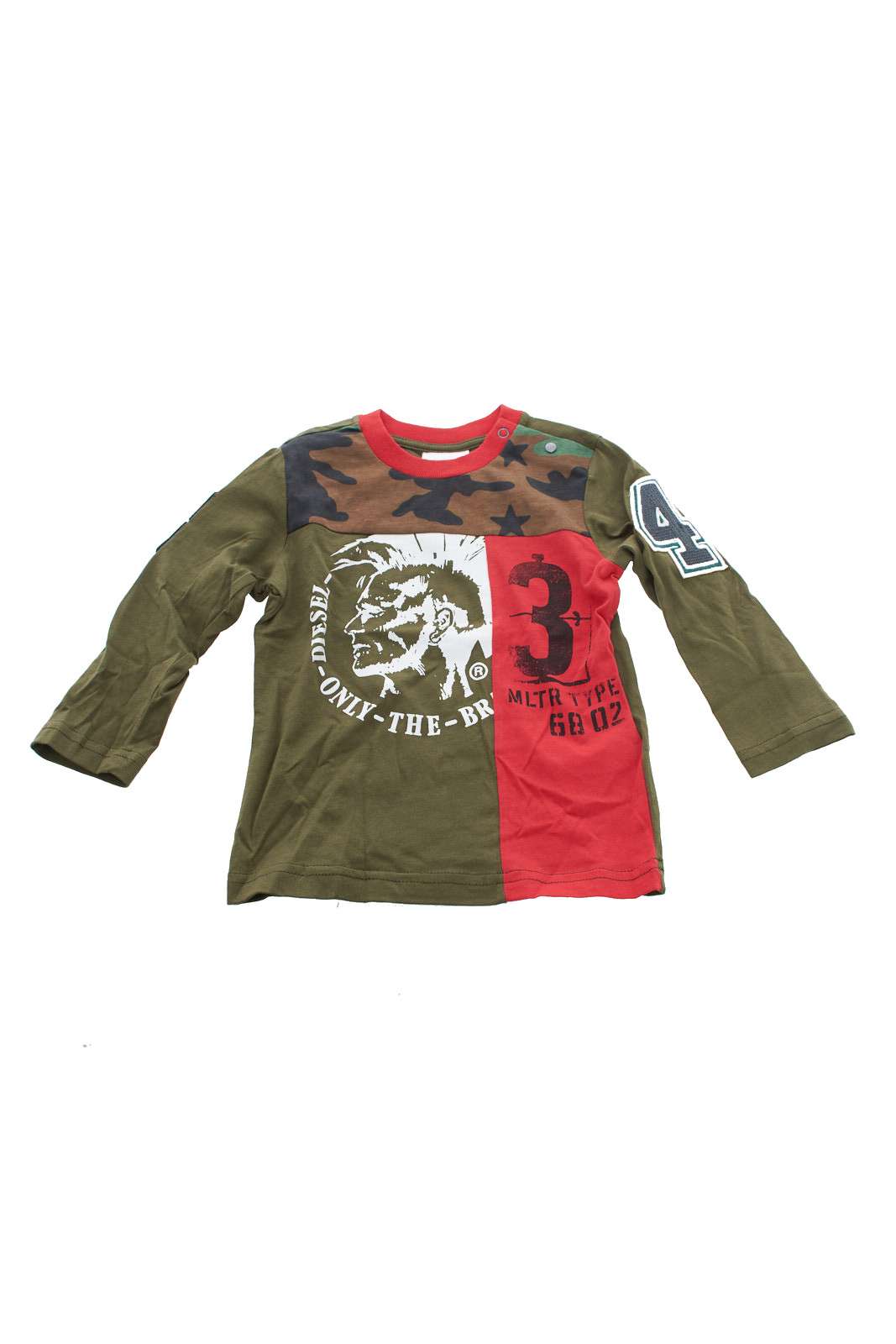 Diesel T shirt Child camouflage