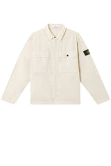 Stone Island men's overshirt in stretch cotton 'parachute' fabric