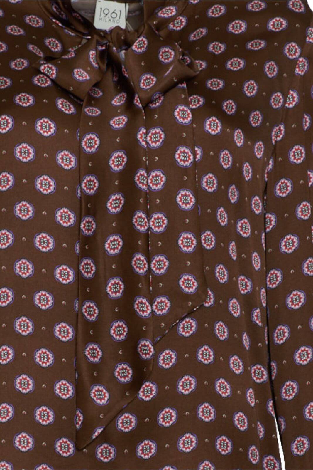 Blusa da donna 1961 Milano dettaglio stampa