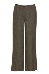 1961 Milano Pantaloni chino a vita regolare con micro-fantasia all over