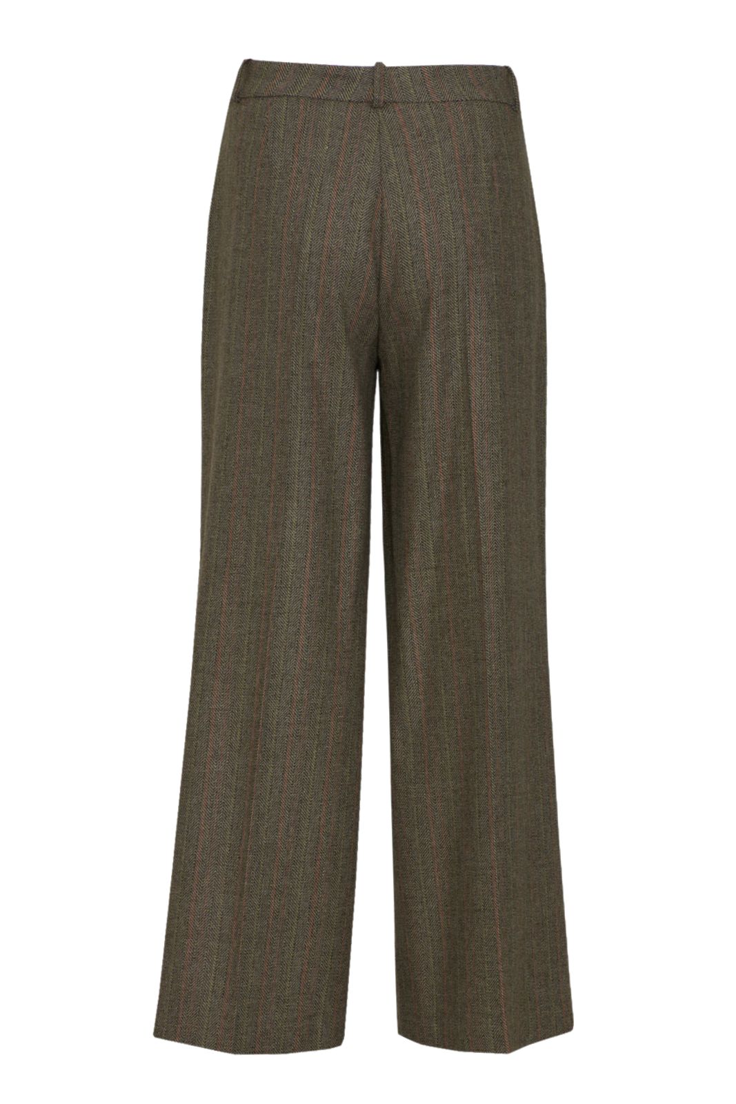 1961 Milano Pantaloni chino a vita regolare con micro-fantasia all over