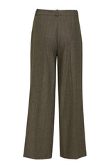 1961 Milano Pantaloni chino a vita regolare con micro-fantasia all over