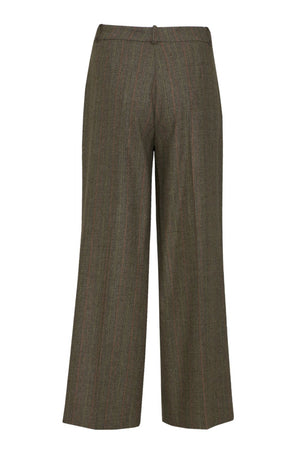 1961 Milano Pantaloni chino a vita regolare con micro-fantasia all over