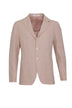Tagliatore men's jacket with knitted effect