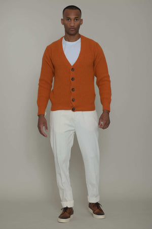 Brooksfield Men's Corduroy Ribbed Trousers
