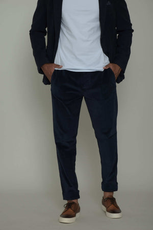 Brooksfield Men's Corduroy Ribbed Trousers