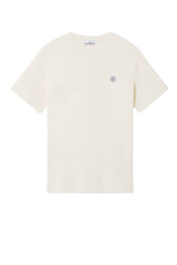Camiseta de hombre Stone Island de jersey de algodón orgánico peinado