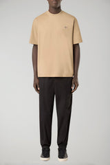 Camiseta de hombre Stone Island de jersey de algodón orgánico peinado