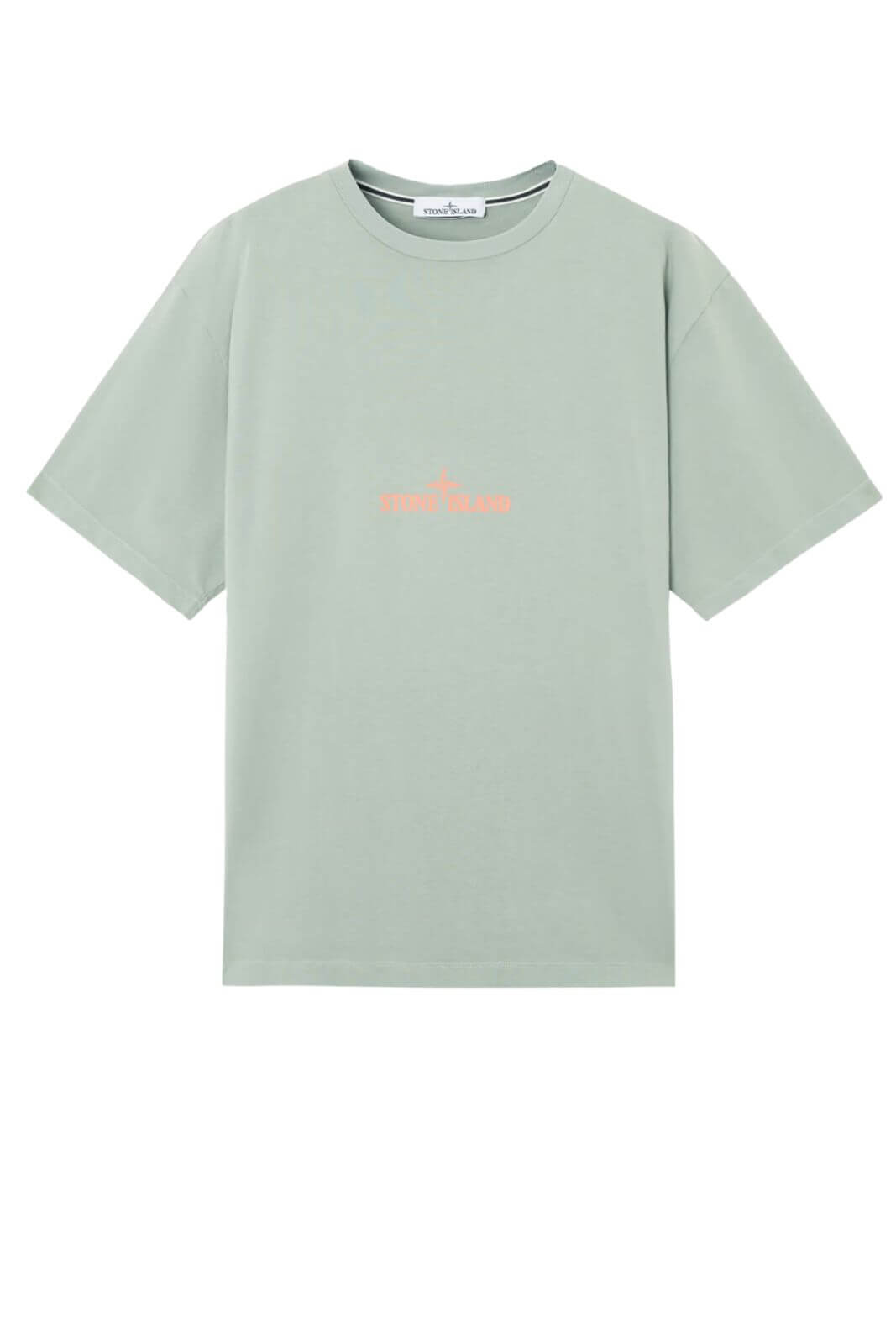 Stone Island Men's T-Shirt with Back Print