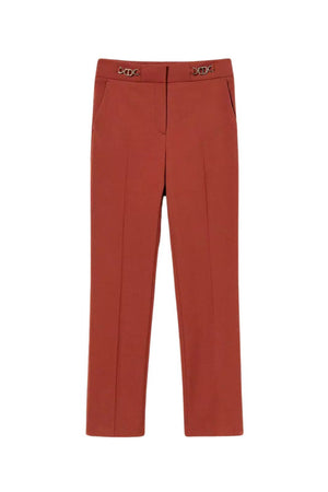 Twinset Milano Pantaloni Donna con morsetti