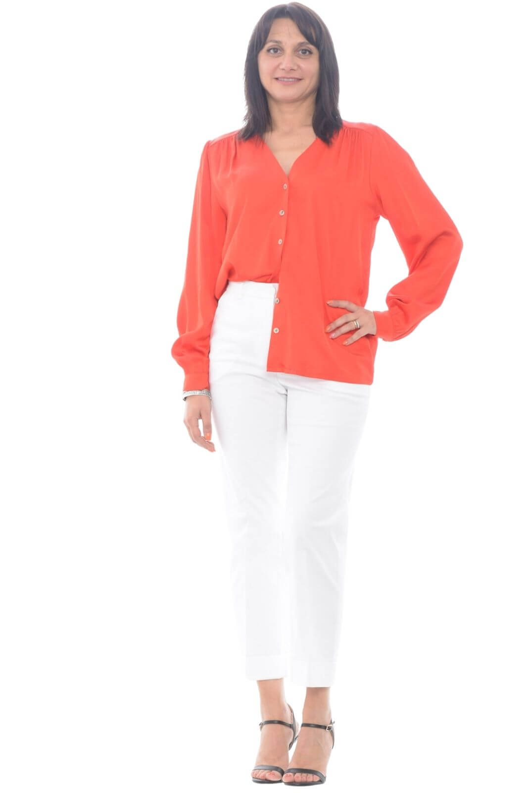 Wu'Side Camisa de viscosa mujer