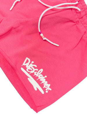 Descargo de responsabilidad Pantalones cortos de mujer con logotipo en la parte inferior