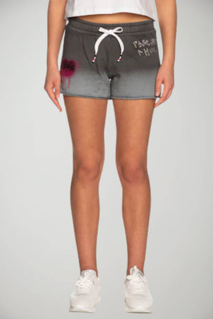 Disclaimer Women's fleece shorts