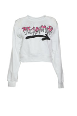 Disclaimer Women's Spray Effect Sweatshirt