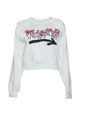 Disclaimer Women's Spray Effect Sweatshirt