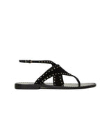 Twinset Sandalo Donna infradito con micro borchie