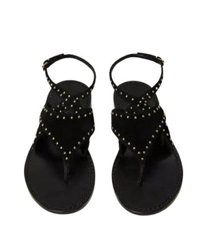 Twinset Sandalo Donna infradito con micro borchie