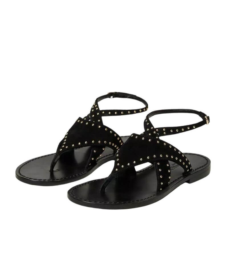 Twinset Sandalo Donna infradito con micro borchie