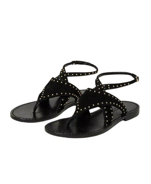 Twinset Sandalo Donna infradito con micro borchie