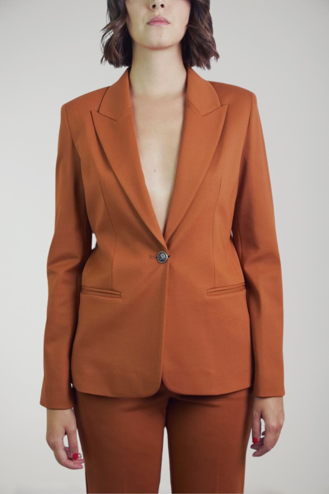 Blazer de mujer Twinset en punto milanés