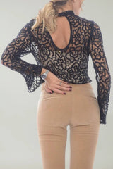 Twinset Milano women's lace sweater