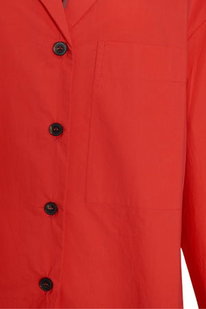 Camisa de mujer PDR con cuello de solapa