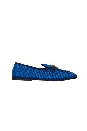 Mocasín de rafia para mujer Le Furlanine