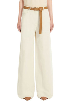 MaxMara Studio Pantalón Mujer COBALTO