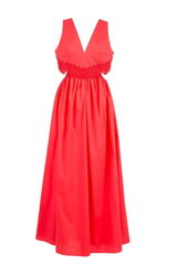 Vestido de mujer Twinset Milano con encaje y abertura