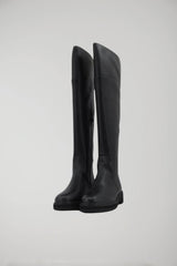 Twinset Milano women's hammered leather boots